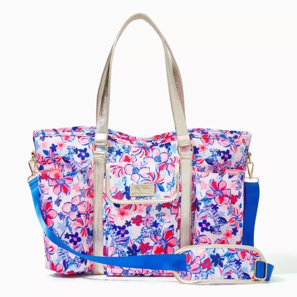 Lilly Pulitzer Handbags - Lilly Pulitzer Insulated Beach Tote Bag